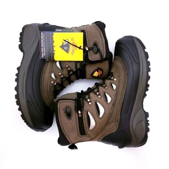 New Herman Survivors Brut 5 Grey Durable Men's Comfort Footwear Lace Up Size 8 - Picture 2 of 7